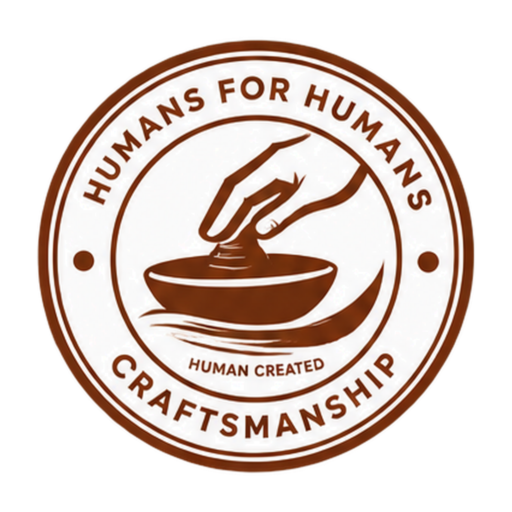 Humans for Humans — Craftsmanship — Human Created seal